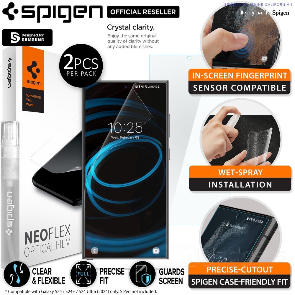 Spigen Galaxy S8 Screen Protector Neo Flex HD crystal clear - Loja