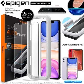 iPhone 11 Glass Screen Protector AlignMaster GLAS.tR Slim 2PCS