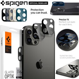 iPhone 12 Pro Max (6.7-inch) Camera Lens Protector Optik GLAS.tR Slim 2PCS