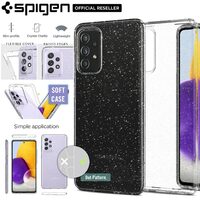 Galaxy A72 Case Liquid Crystal Glitter
