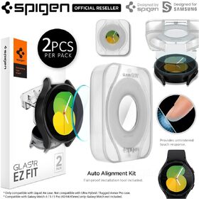 Galaxy Watch 5 / 4 (44mm) Glass Screen Protector EZ Fit GLAS.tR Slim 2PCS
