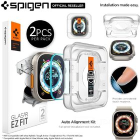 Apple Watch Ultra 49mm Glass Screen Protector EZ Fit GLAS.tR Slim 2PCS