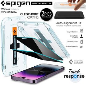 iPhone 14 Pro Max Glass Screen Protector EZ Fit GLAS.tR Privacy 2PCS