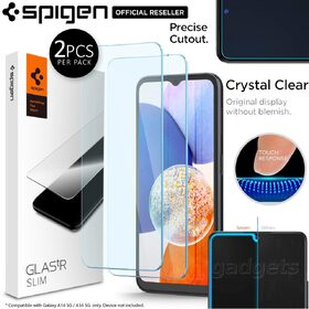 Galaxy A14 / A14 5G Glass Screen Protector GLAS.tR Slim 2PCS