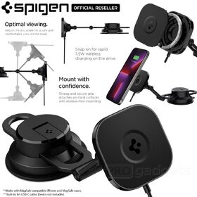 MagSafe Car Mount Holder OneTap Pro 3 ITS35W-3 Black Dash Magnetic Car Mount (MagFit)