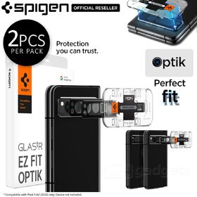Google Pixel Fold Camera Lens Protector EZ Fit GLAS.tR Optik 2PCS