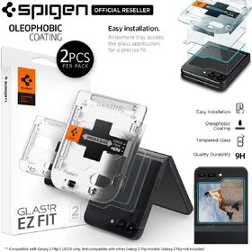 Galaxy Z Flip 5 Glass Screen Protector EZ Fit GLAS.tR Slim 2PCS