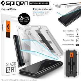 Galaxy Z Fold 5 Glass Screen Protector EZ Fit GLAS.tR Slim 2PCS