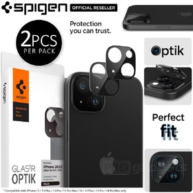 iPhone 15 / 15 Plus / 14 / 14 Plus Camera Lens Protector Optik GLAS.tR Slim 2PCS