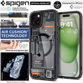 iPhone 15 Plus Case Ultra Hybrid Zero One (MagFit)