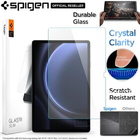 Galaxy Tab S9 FE Plus 12.4 Glass Screen Protector GLAS.tR Slim 1PC