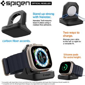Rugged Armor Standfor Apple Watch Series 9/Ultra 2/Ultra/8/7/6/5/SE/4/3/2/1 (38mm-49mm)