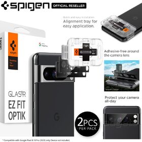 Google Pixel 8 Pro Camera Lens Protector EZ Fit GLAS.tR Optik 2PCS