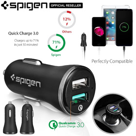 F27QC Quick Charge 3.0 Dual Port USB Car Charger